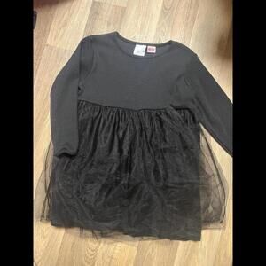 Zara 4/5 black tunic dress